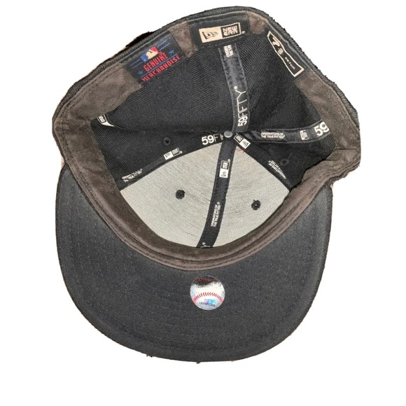 NEW ERA: New York YANKEES NY 59FIFTY | BLK | Fitted Baseball Cap Hat | MLB - Picture 3 of 3